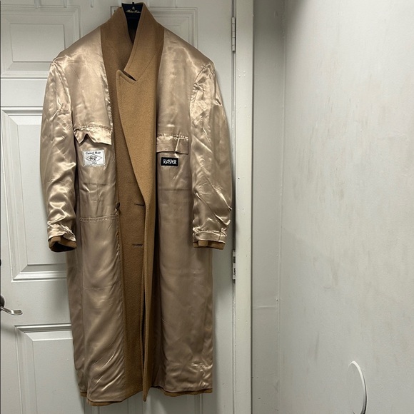 Kasper Men's Tan Trench Coat - Picture 11 of 15
